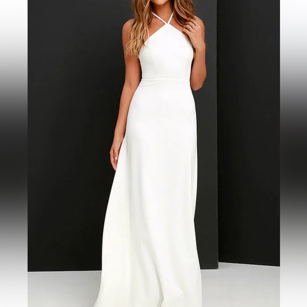 Tour de Force Ivory Maxi Dress